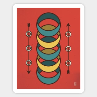 Five Rings Sticker